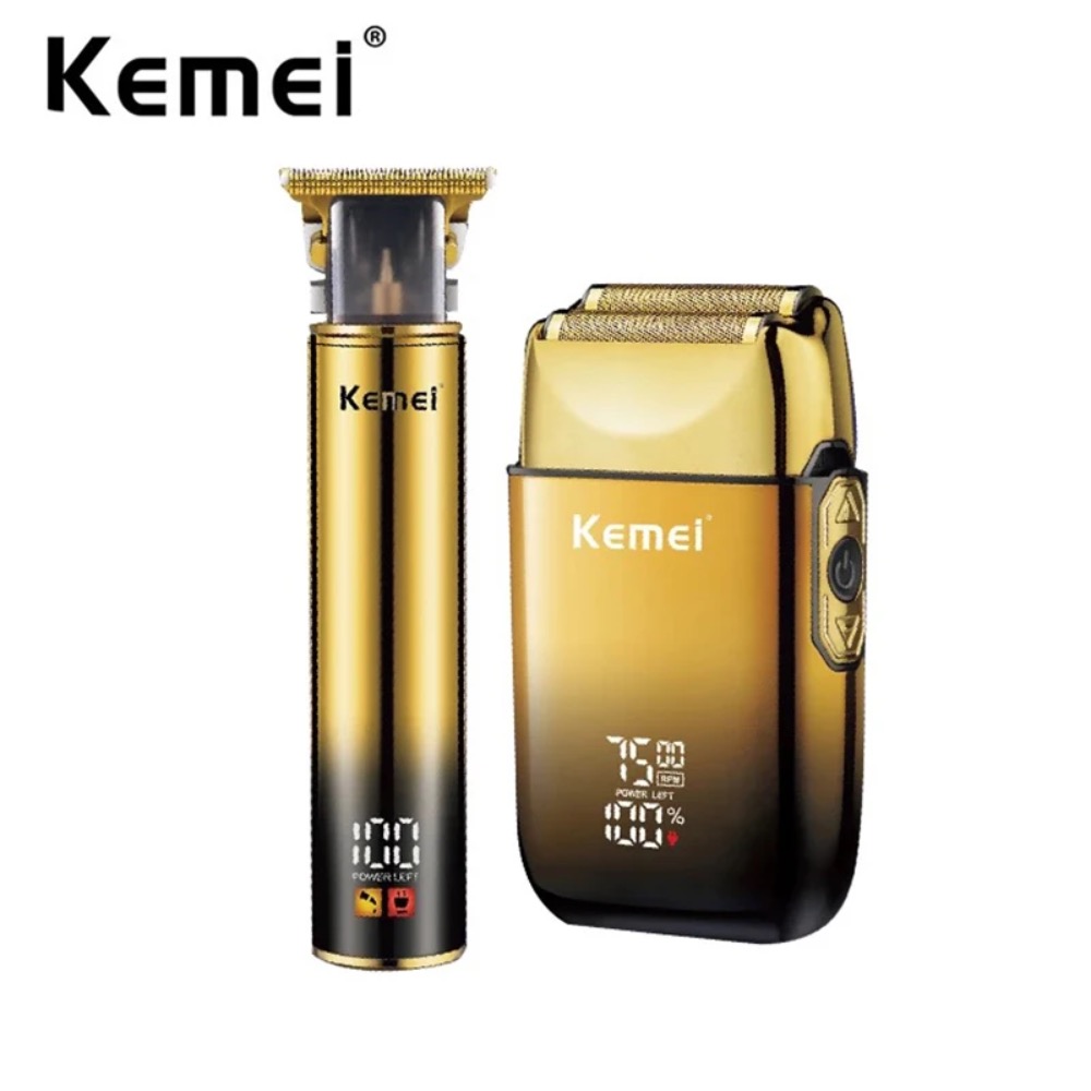 Men'S Grooming Razor Kit - Kemei Electric Razor Foil Shavers Professional