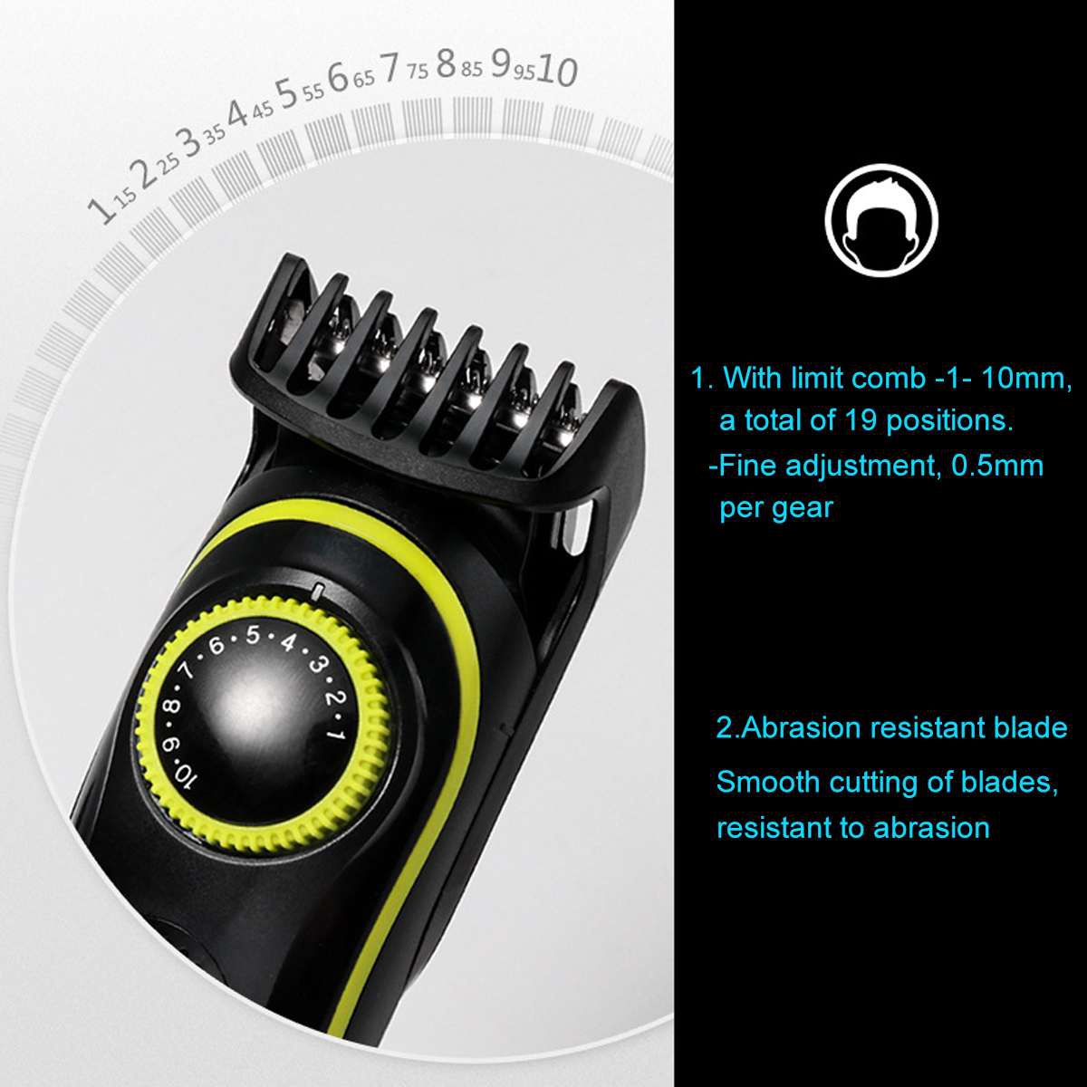 Kemei 696 Multifunctional Trim - Men'S Grooming Razor Kit のレビューと価格