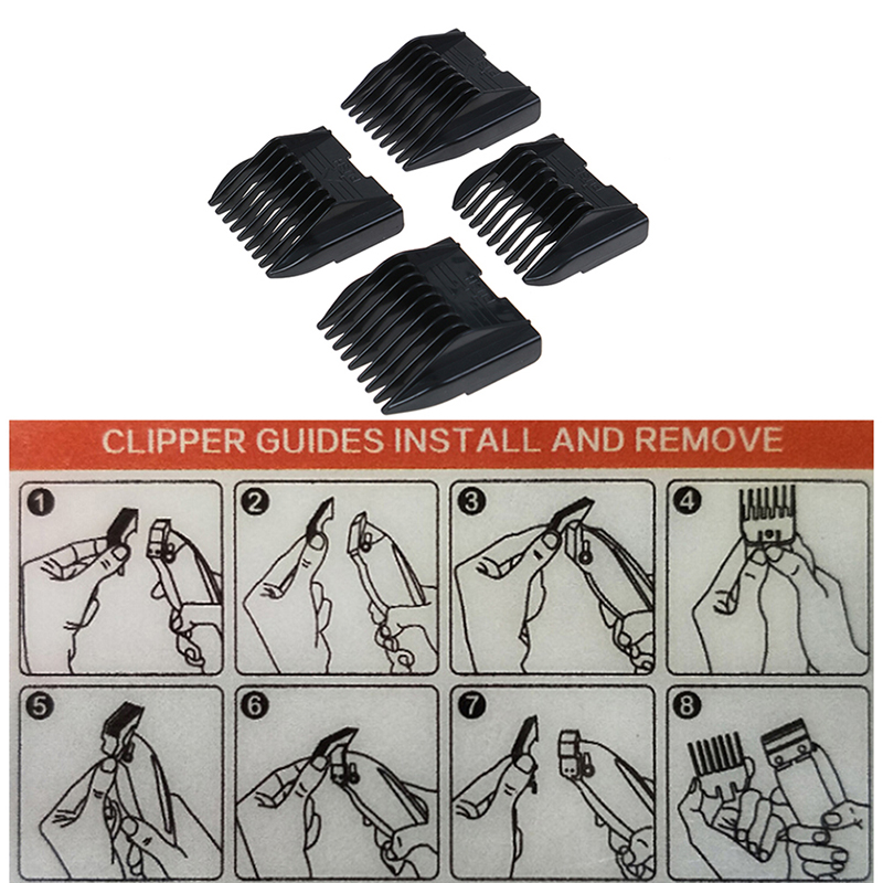 Hair Cutting Guide Comb 4Pcs S - Men'S Grooming Guide のレビューと価格