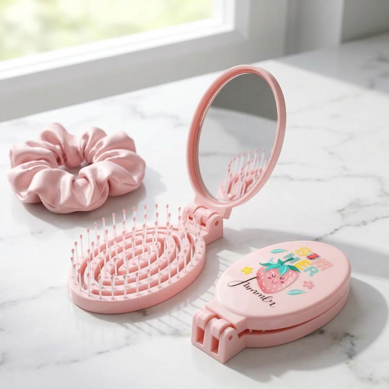 【L】Folding Hair Comb Brush 2in - Men'S Grooming Mirror のレビューと価格