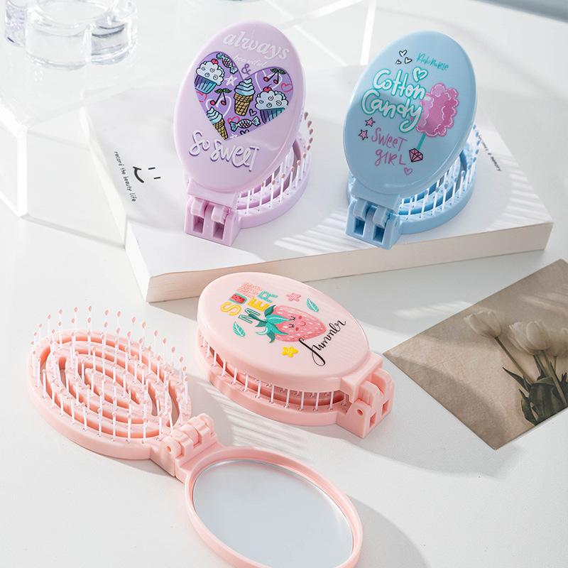 【L】Folding Hair Comb Brush 2in - Men'S Grooming Mirror のレビューと価格