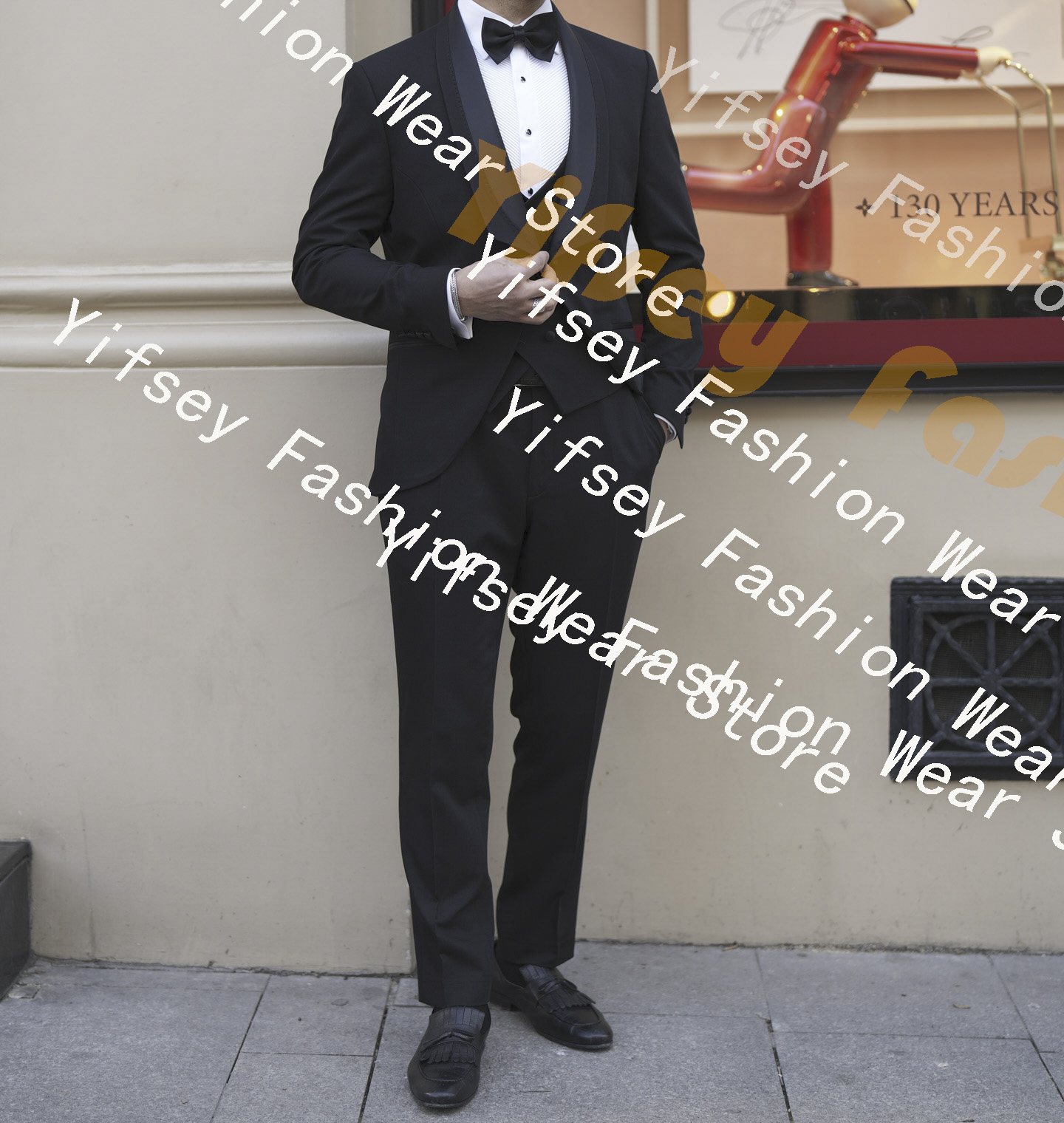 Double Shawl Collar Full Men S - Men Grooming Outfit のレビューと価格