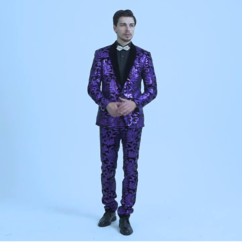 Fashion Men's Groom Wedding Su - Men Grooming Outfit のレビューと価格