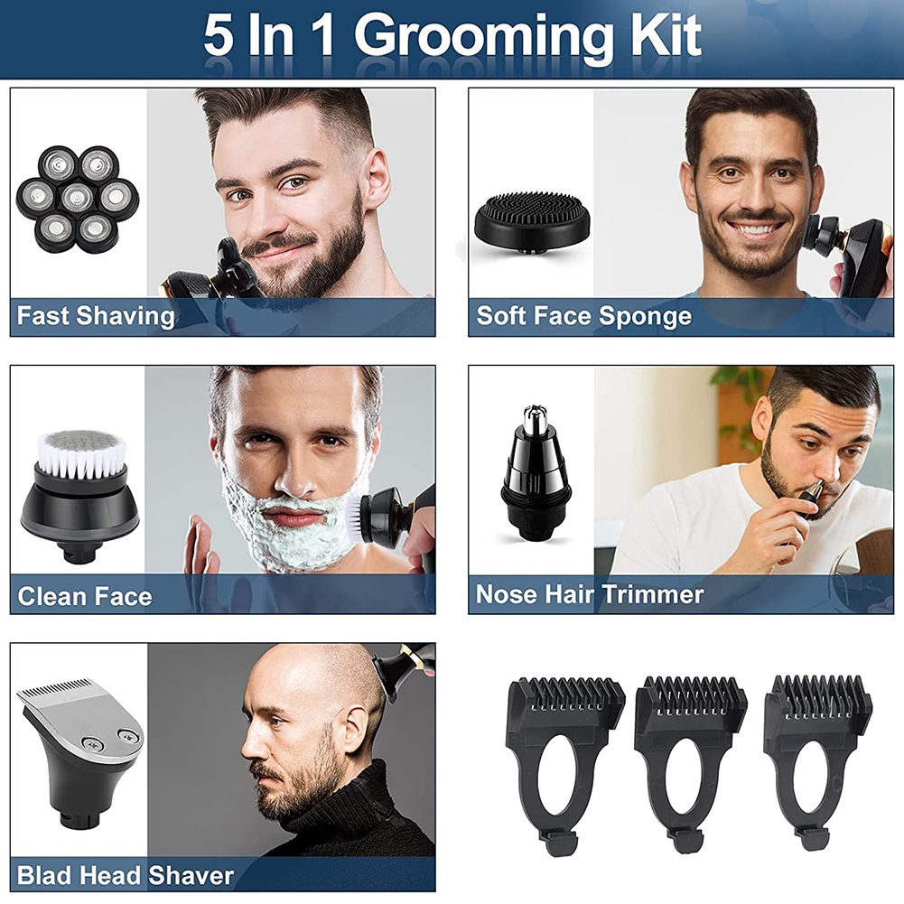 A66Z 7D Electric Razor For Men - Men'S Grooming Razor Kit のレビューと価格
