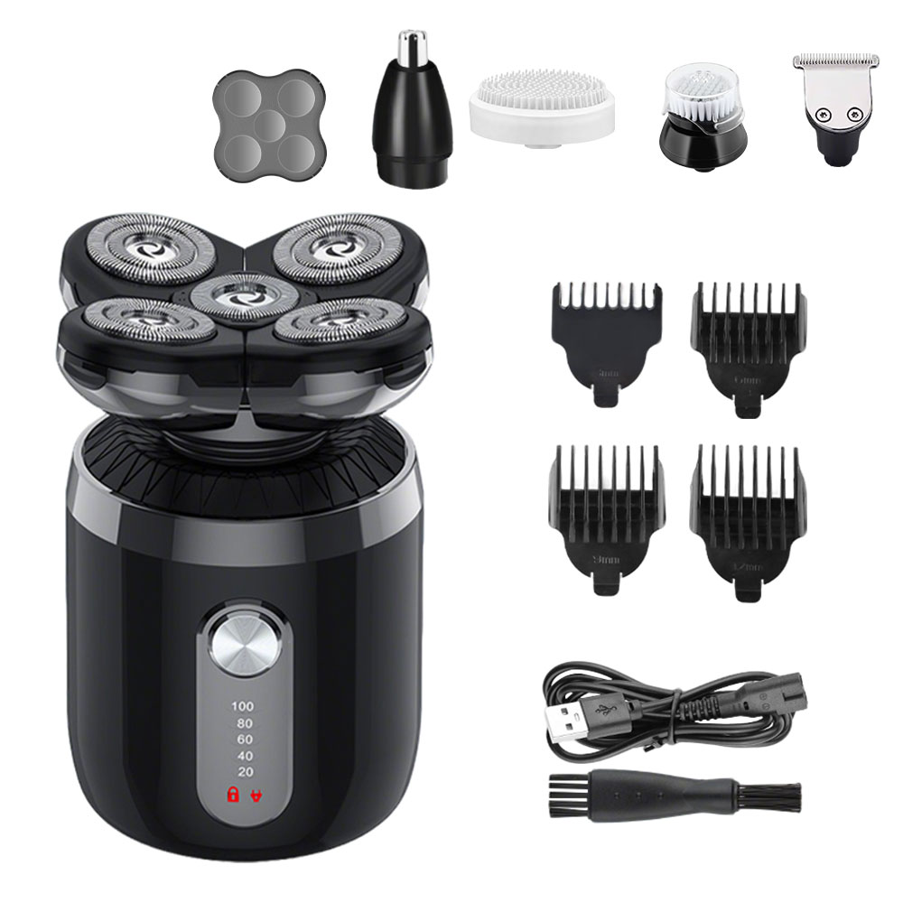 5-in-1 5 Heads Electric Shaver - Men'S Grooming Razor Kit のレビューと価格