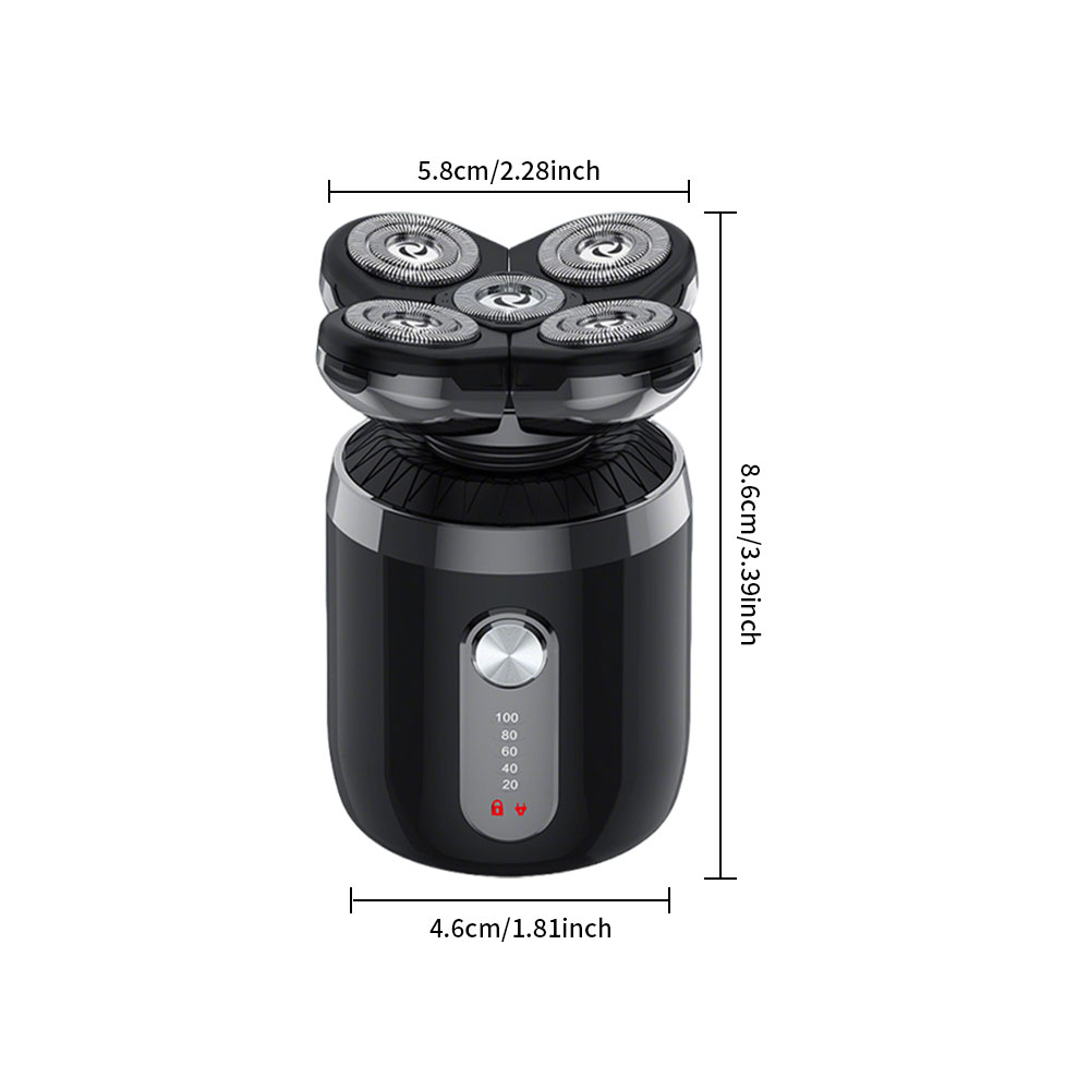 5-in-1 5 Heads Electric Shaver - Men'S Grooming Razor Kit のレビューと価格