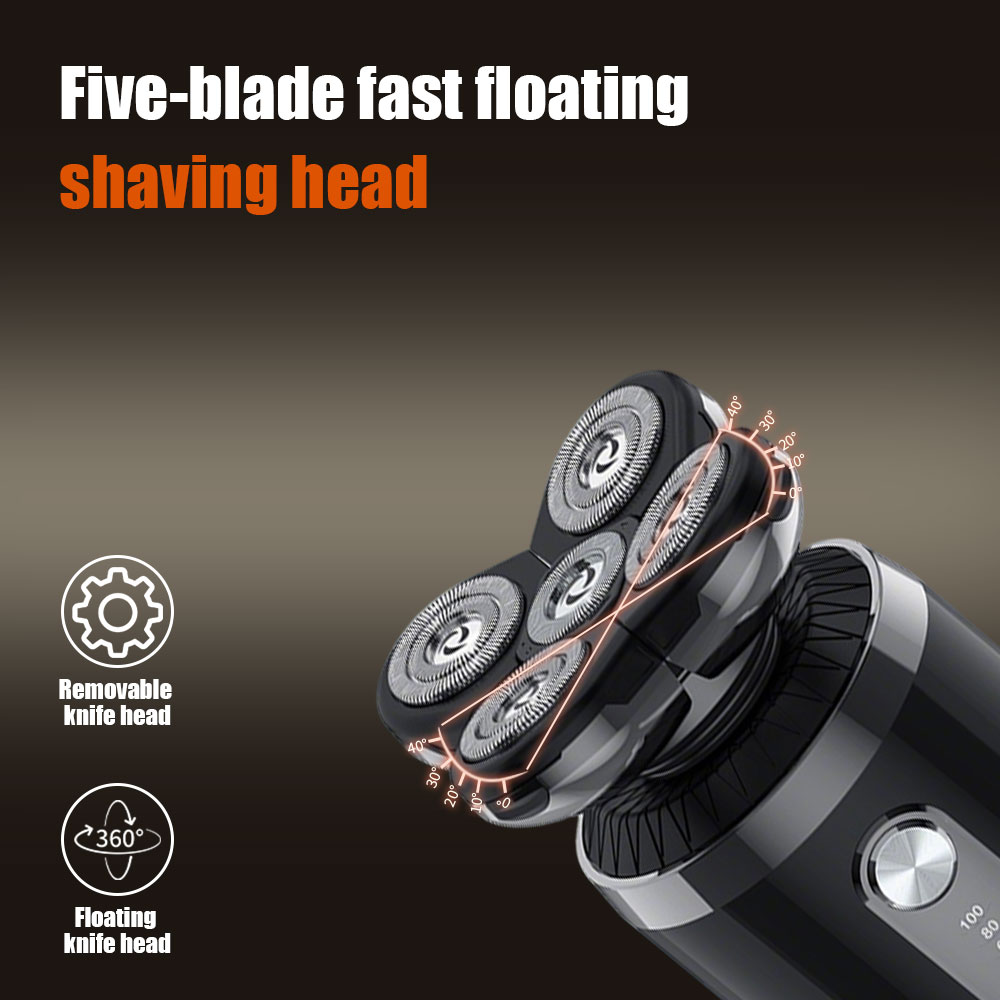 5-in-1 5 Heads Electric Shaver - Men'S Grooming Razor Kit のレビューと価格