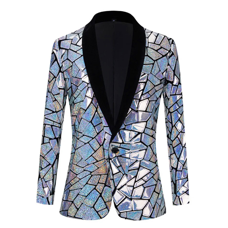 Men's Luxury Laser Sequin Blaz - Men'S Grooming Mirror のレビューと価格