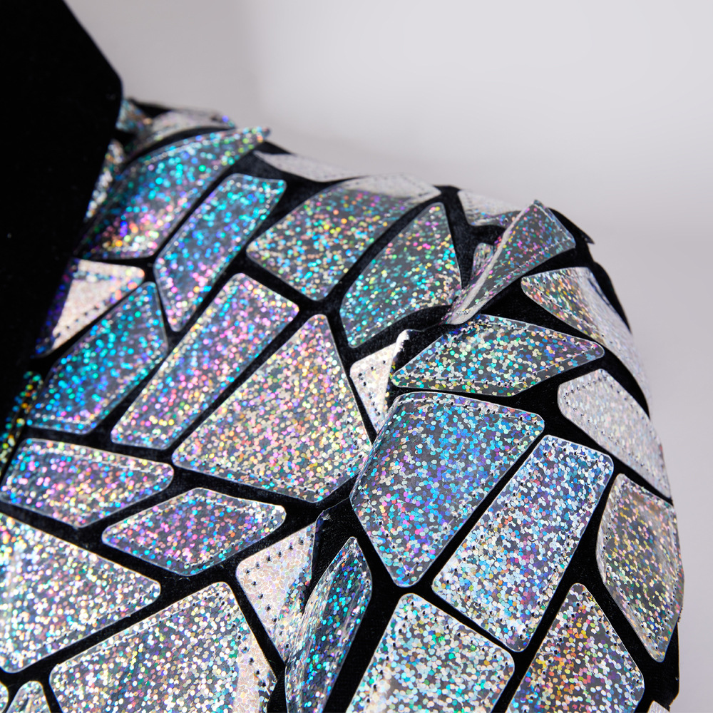 Men's Luxury Laser Sequin Blaz - Men'S Grooming Mirror のレビューと価格
