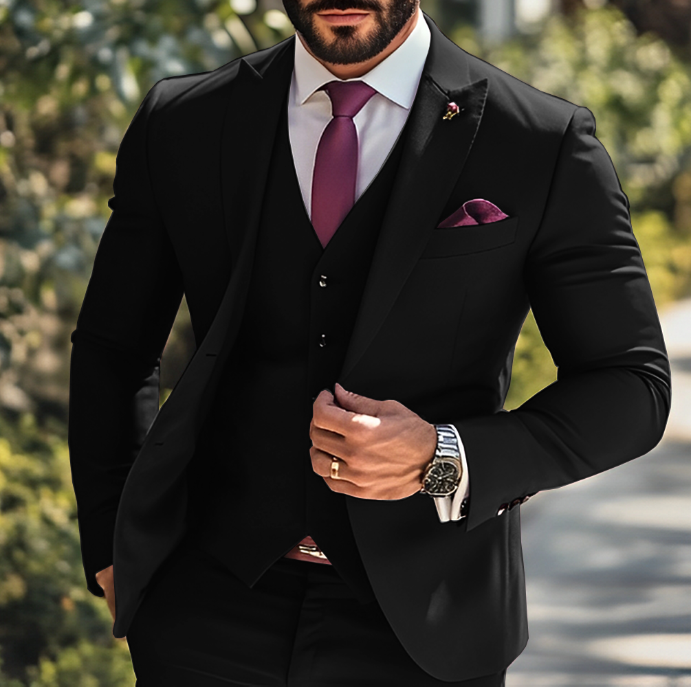 Burgundy Formal Boys Suit 3 Pi - Men Grooming Outfit のレビューと価格