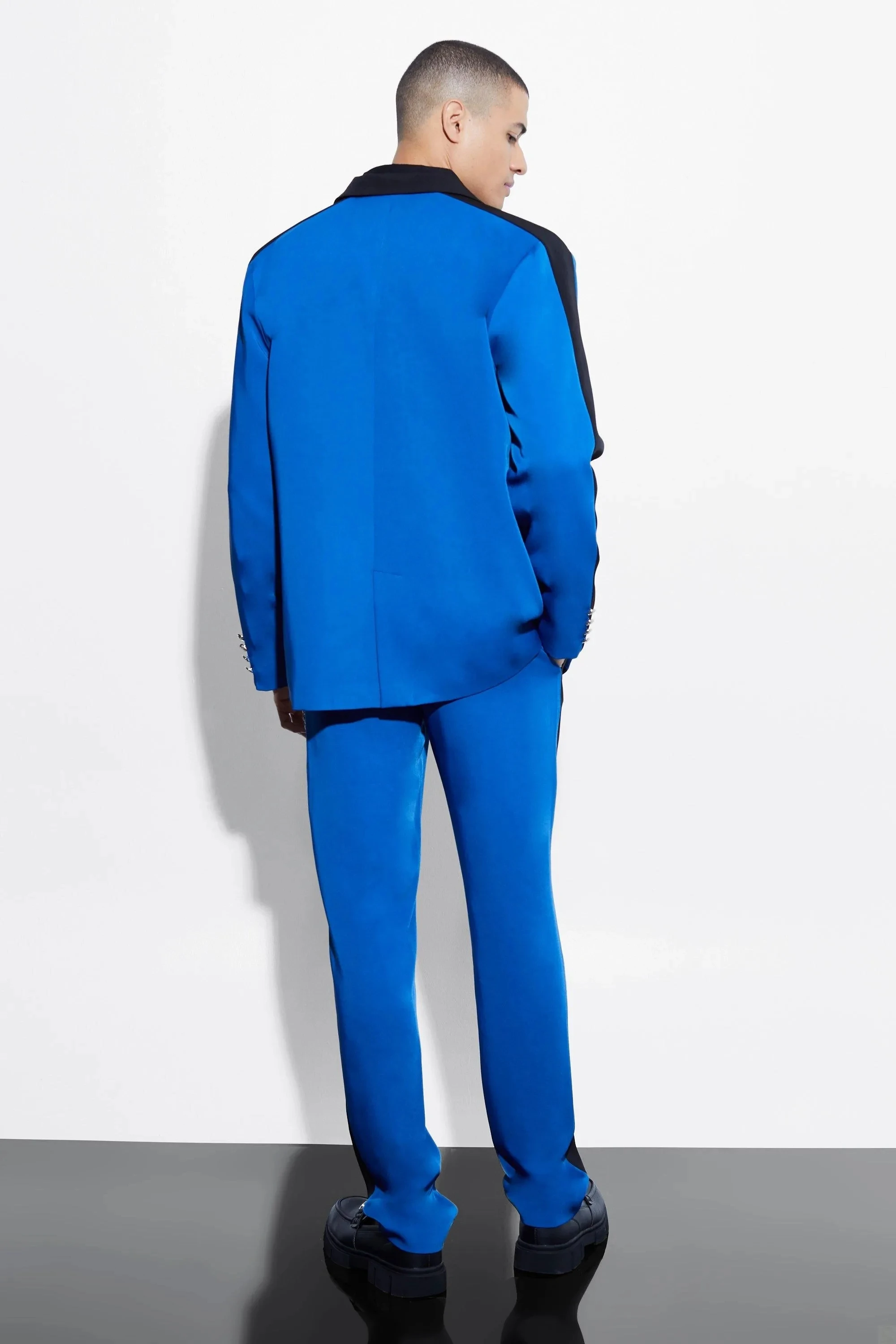 Double Breasted Men Suits Slim - Men Grooming Outfit のレビューと価格