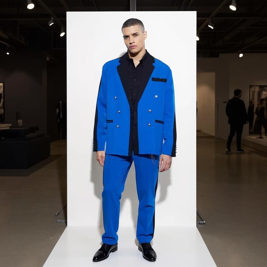 Double Breasted Men Suits Slim - Men Grooming Outfit のレビューと価格
