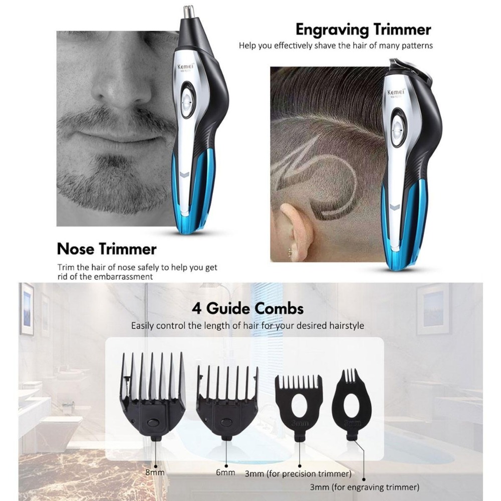 11 in 1 Cordless Hair Clipper  - Men'S Grooming Razor Kit のレビューと価格