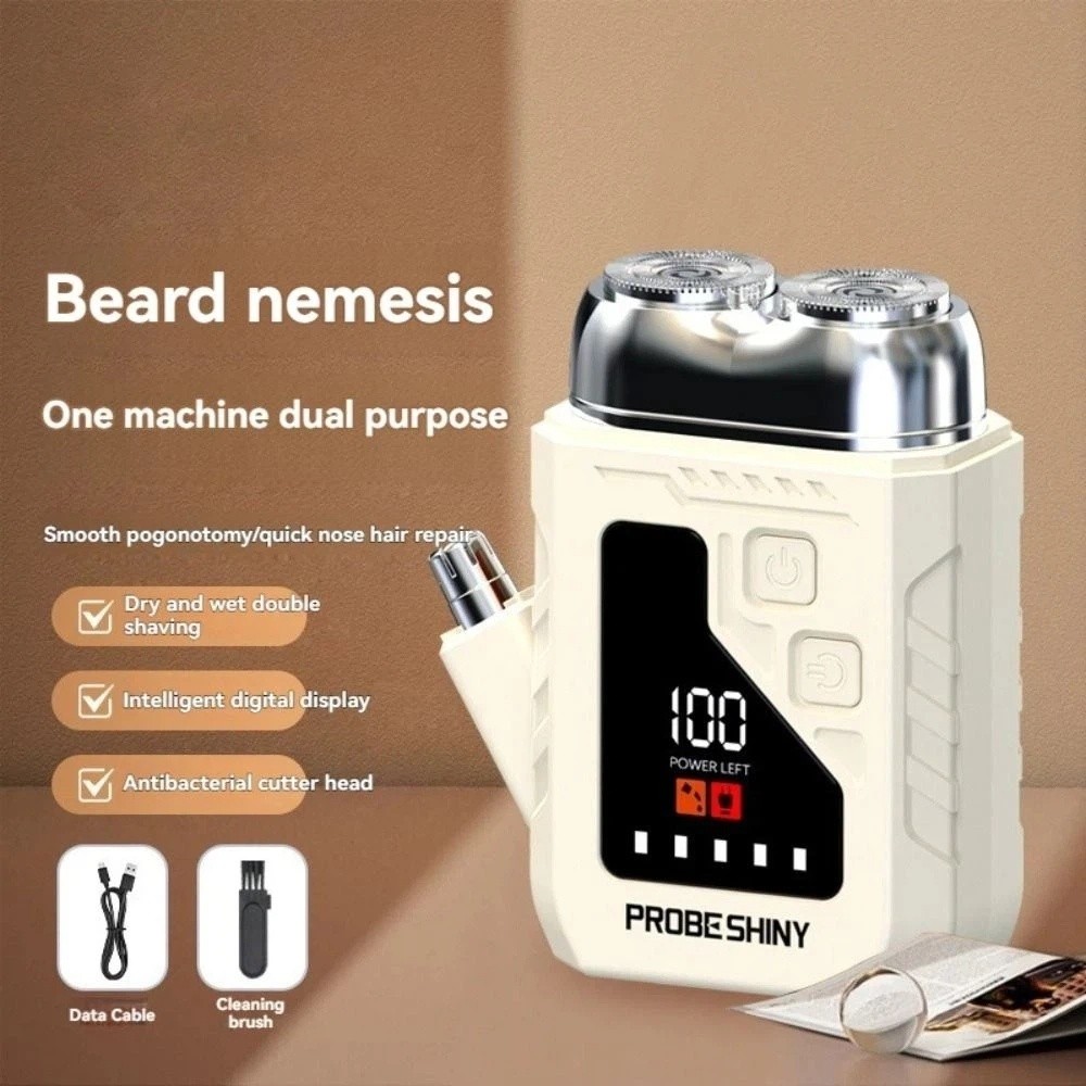 2in1 Mini Electric Shaver Digi - Men'S Grooming Mirror のレビューと価格
