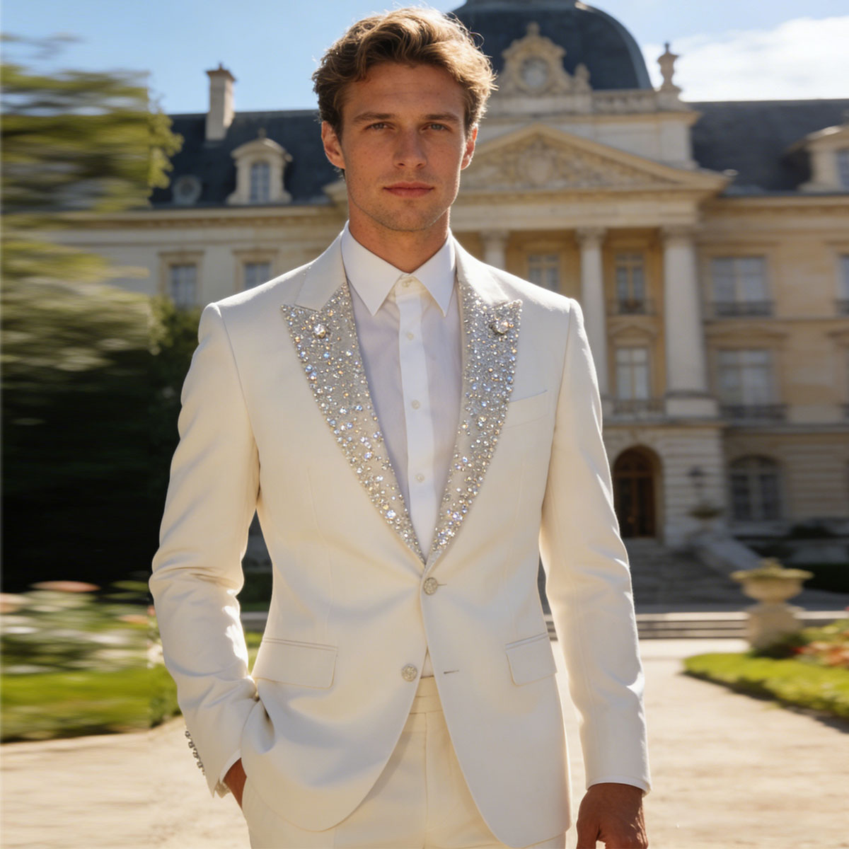 Customized Fashion Ornament Cr - Men Grooming Outfit のレビューと価格