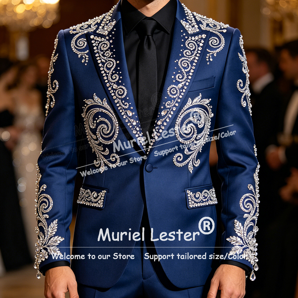 Glitter Jewelry Beading Suit M - Men Grooming Outfit のレビューと価格