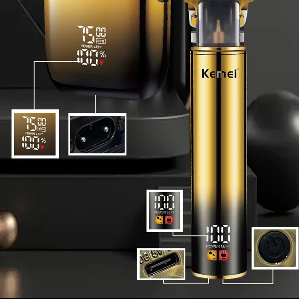 Kemei Electric Razor Foil Shav - Men'S Grooming Razor Kit のレビューと価格