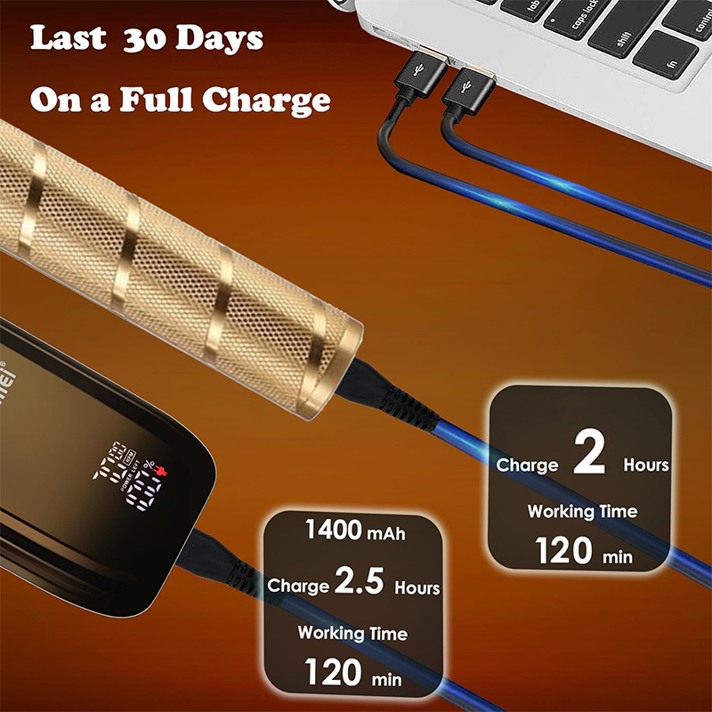 Kemei KM-TX10 T9 Hair Trimmer  - Men'S Grooming Razor Kit のレビューと価格