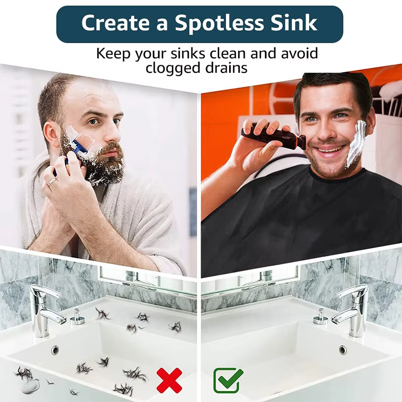 1pcs Men Beard Shaving Apron T - Men'S Grooming Mirror のレビューと価格