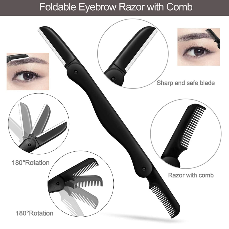 Eyebrow Razor Trimmer Kit Eyeb - Men'S Grooming Razor Kit のレビューと価格