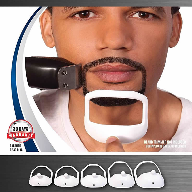 5Pcs Beard Styling Template Se - Men'S Grooming Guide のレビューと価格