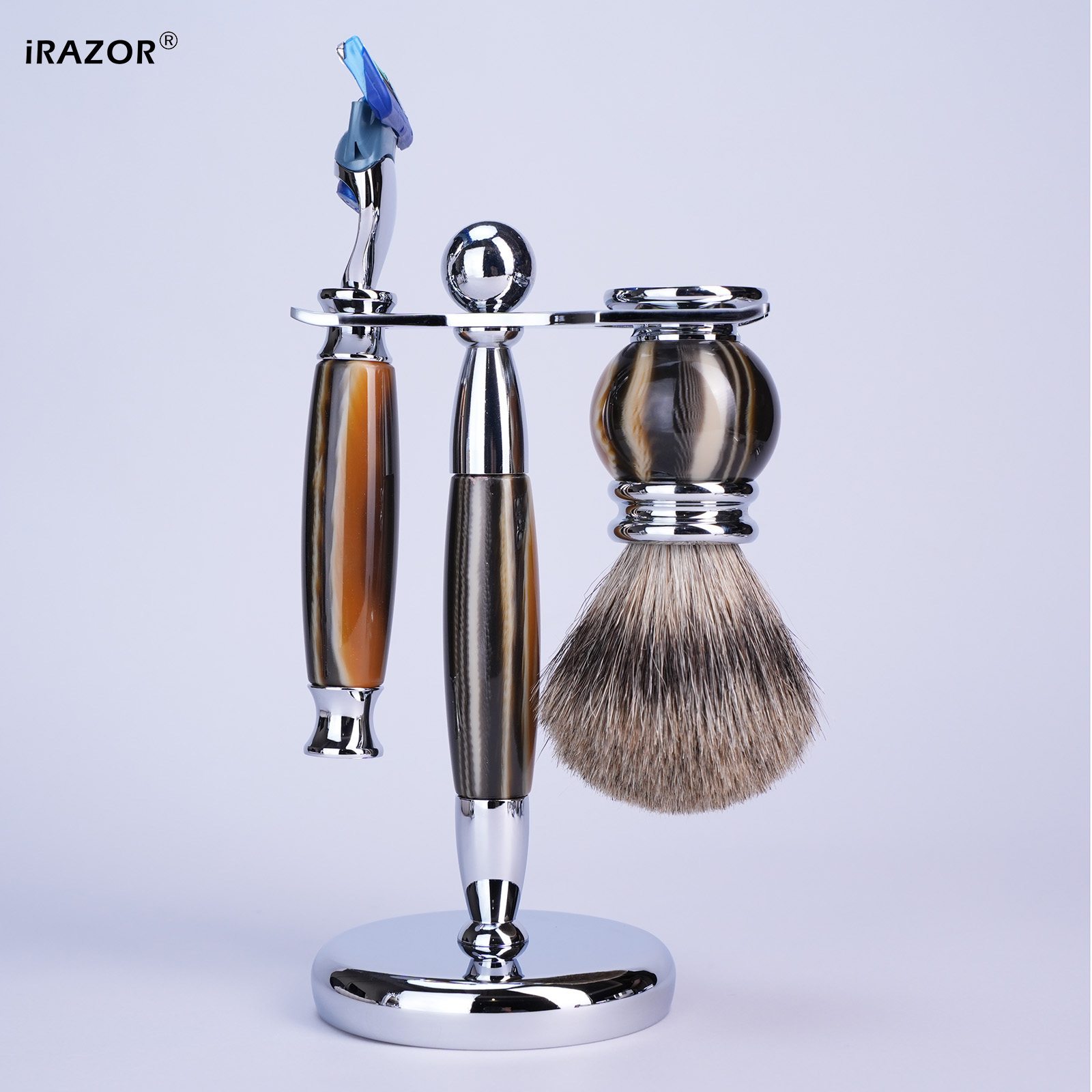 iRAZOR Luxury 5-Blade F5 Fusio - Men'S Grooming Razor Kit のレビューと価格
