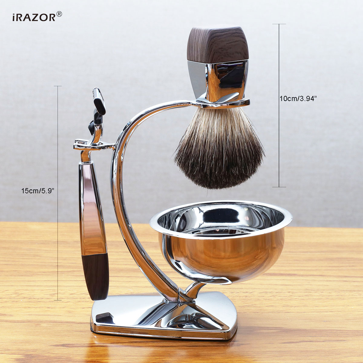 iRAZOR Professional Wet Shavin - Men'S Grooming Razor Kit のレビューと価格